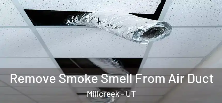 Remove Smoke Smell From Air Duct Millcreek - UT